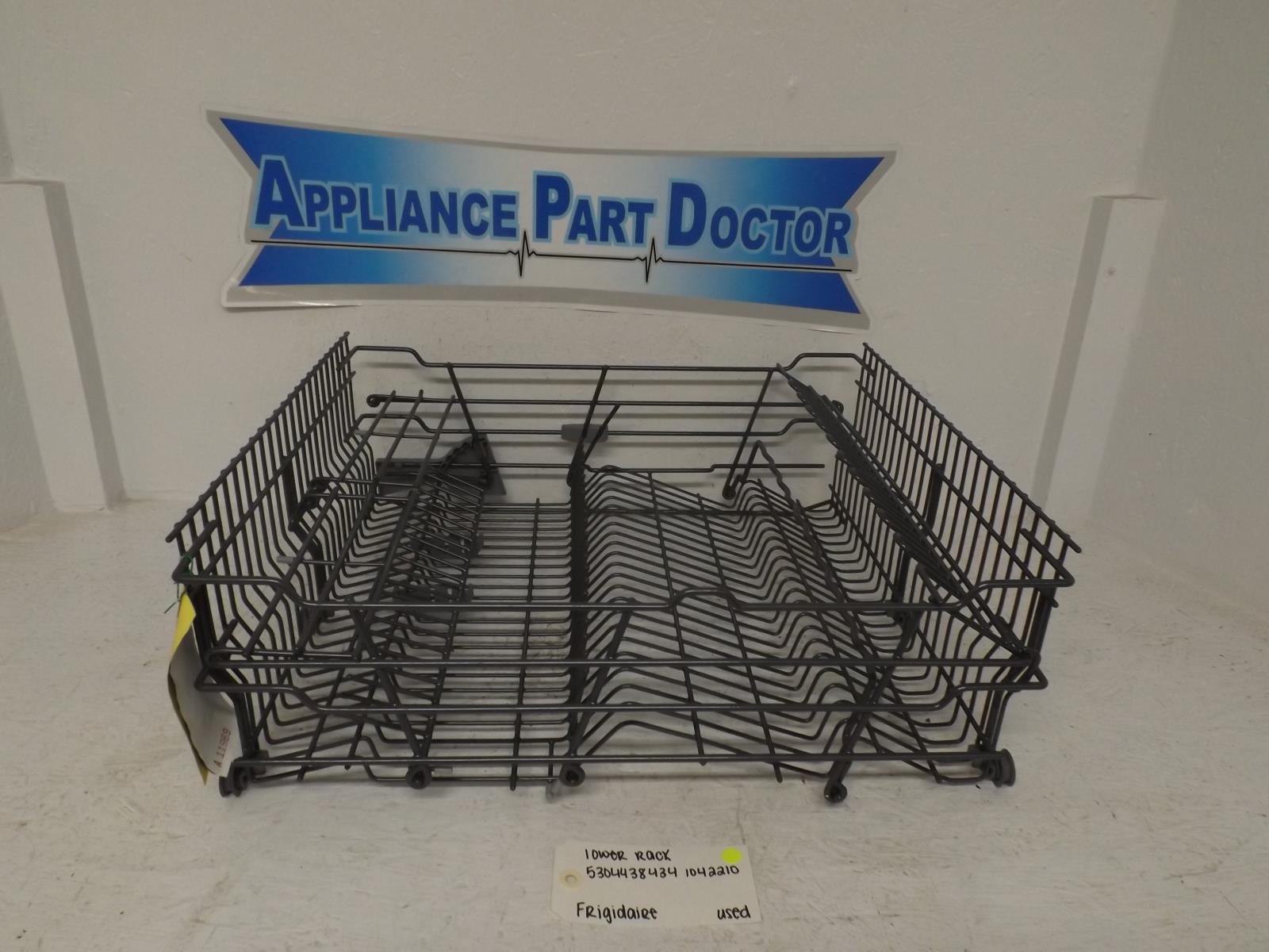 Frigidaire Dishwasher 5304438434 1042210 Lower Rack Used Frigidaire Dishwasher 5304438434 1042210 Lower Rack Used